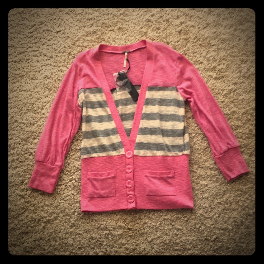POOF! NWT Cardigan